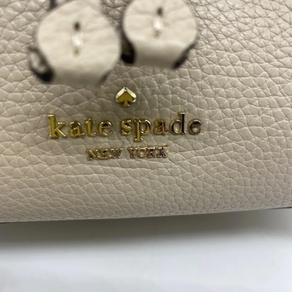 Kate Spade Lelia Medium Leather Flap Backpack Faux Shearling  NWOT